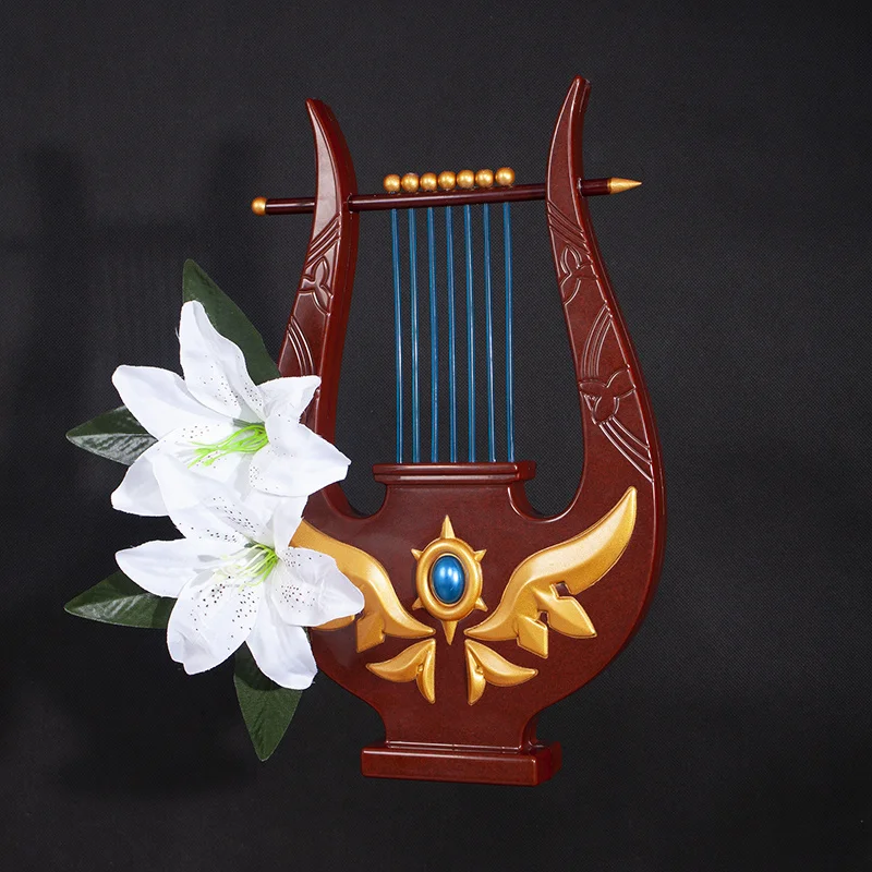 Original god wind poet wind god Wendy COSplay prop weapon harp harp cosplay prop
Original god wind poet wind god Wendy COSplay prop weapon harp harp cosplay prop