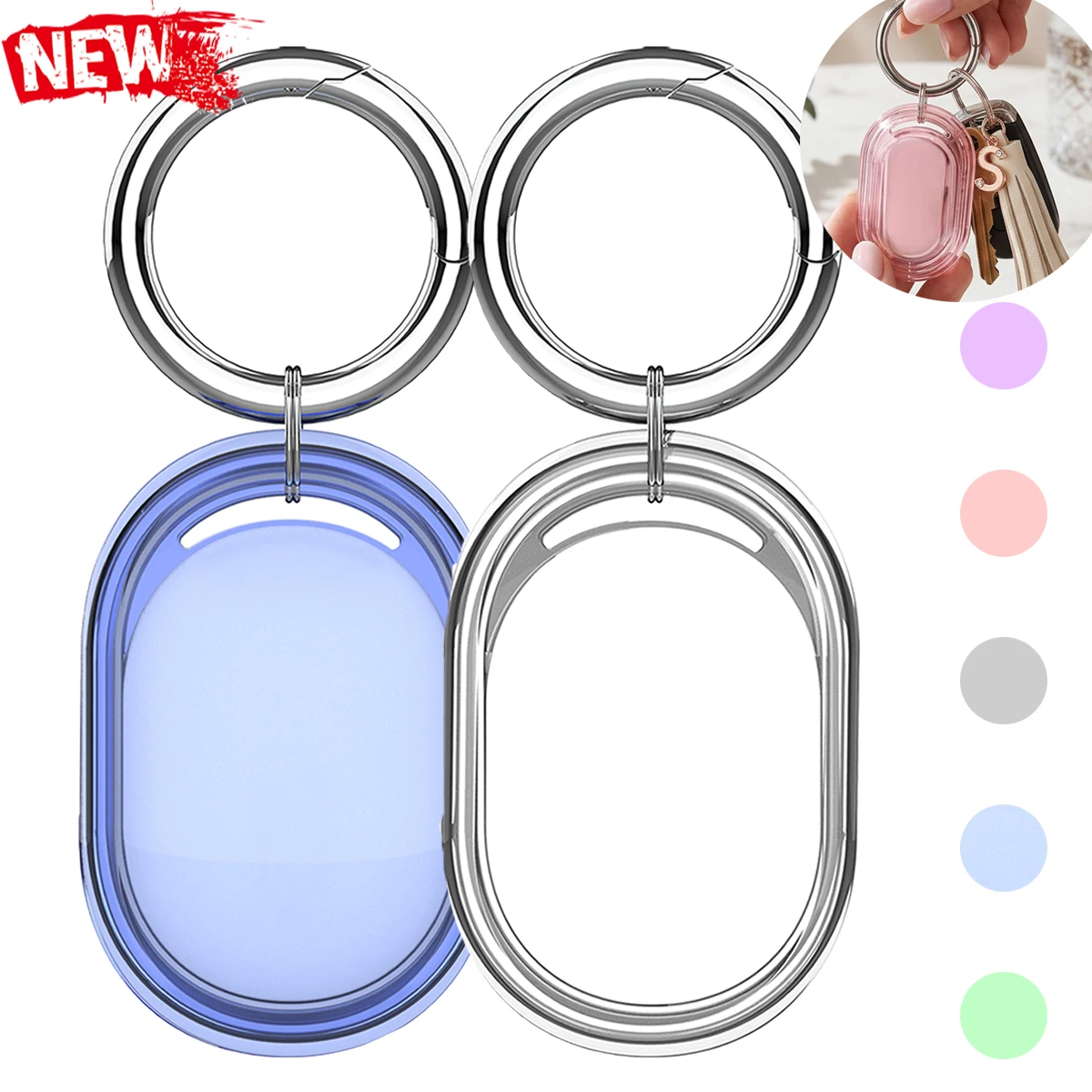 Full Coverage TPU Waterproof Case for xiaomi Tag - Anti-Loss Cover, Portable Protective Sleeve,keychain
Full Coverage TPU Waterproof Case for xiaomi Tag - Anti-Loss Cover, Portable Protective Sleeve,keychain