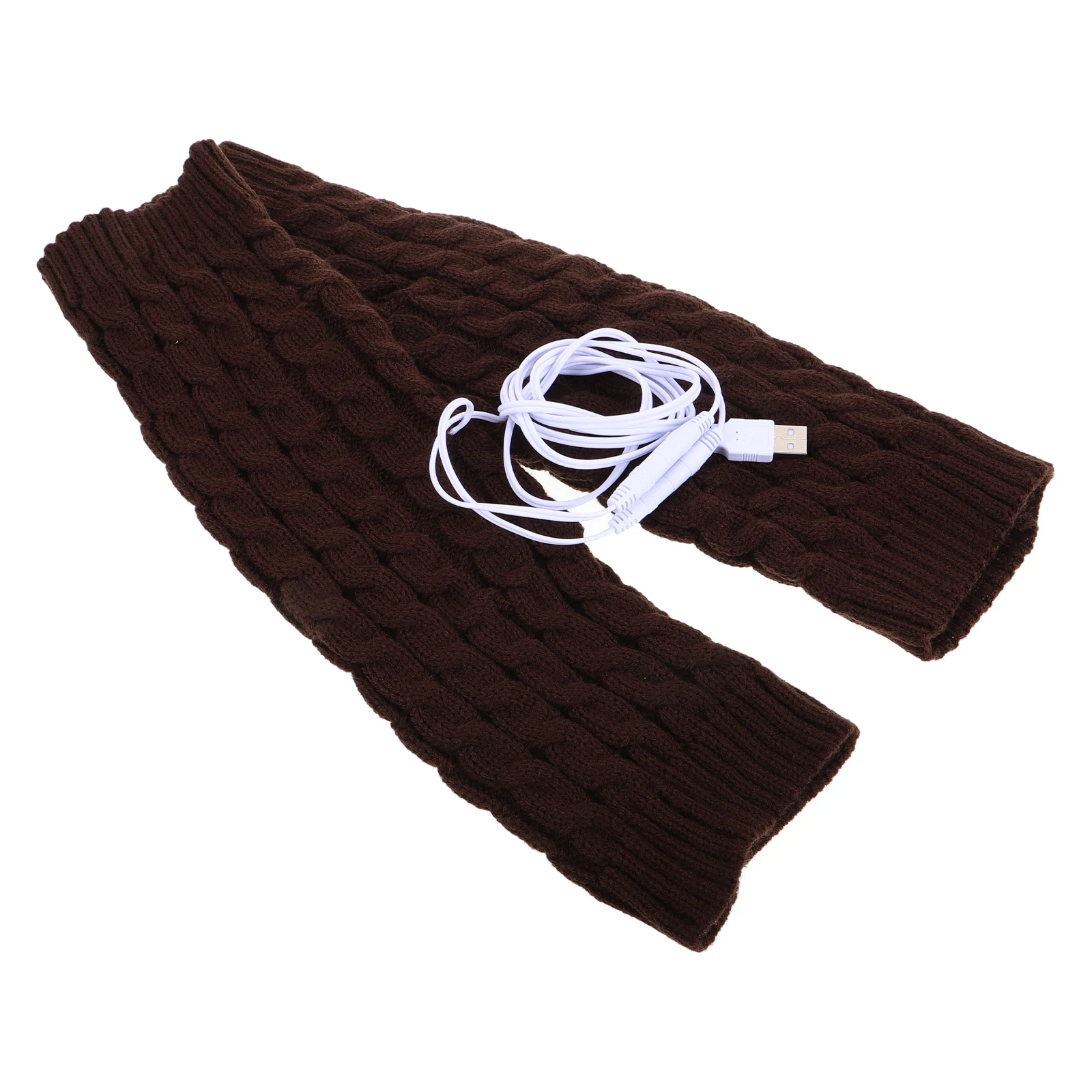 Electric Heating Socks USB Heated Leg Warmers Gray Cable Knit Knee Warmers for Cycling Outdoor Men Women
Electric Heating Socks USB Heated Leg Warmers Gray Cable Knit Knee Warmers for Cycling Outdoor Men Women