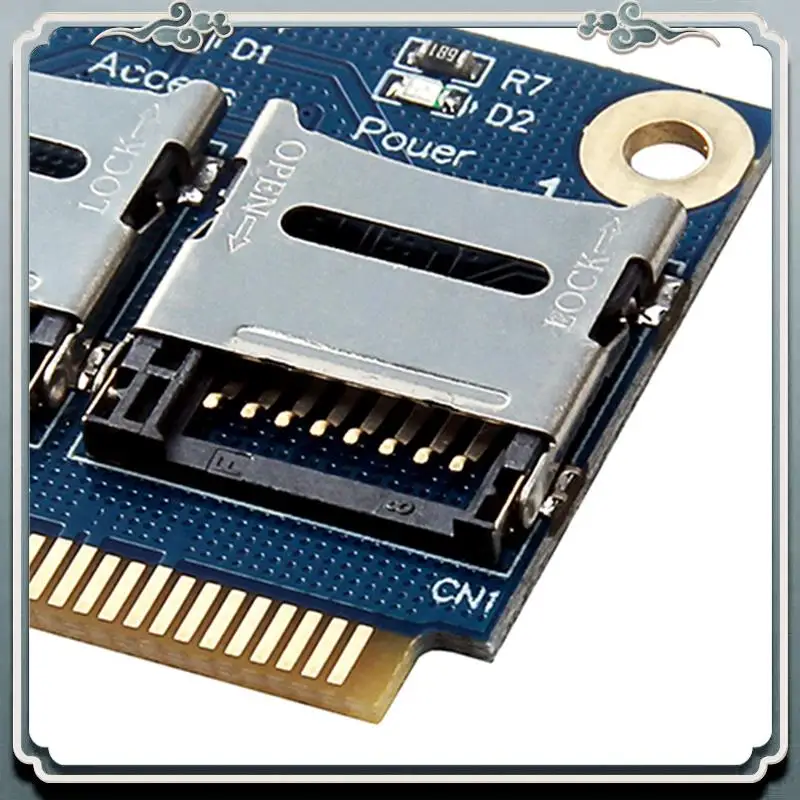 Премиум-адаптер Mini Pci-E 2-твердотельный жесткий диск для ноутбука, двойной Micro-SD SDHC SDXC TF к Mini Pcie, устройство чтения карт памяти
Премиум-адаптер Mini Pci-E 2-твердотельный жесткий диск для ноутбука, двойной Micro-SD SDHC SDXC TF к Mini Pcie, устройство чтения карт памяти