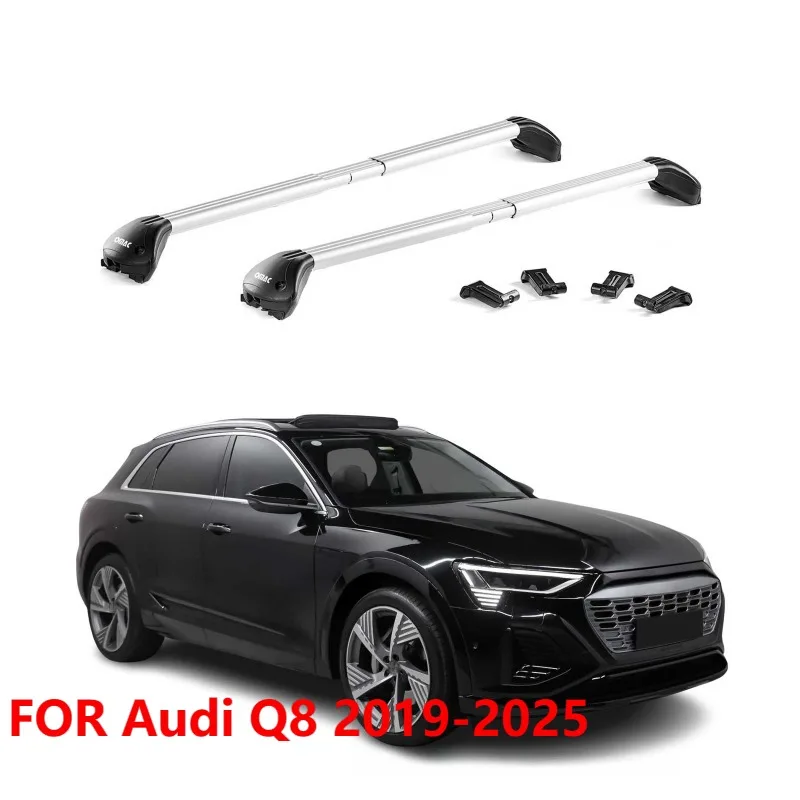Поперечные перекладины багажника на крышу для Audi Q8 2019-2025, алюминиевый серебристый багажник 2x
Поперечные перекладины багажника на крышу для Audi Q8 2019-2025, алюминиевый серебристый багажник 2x