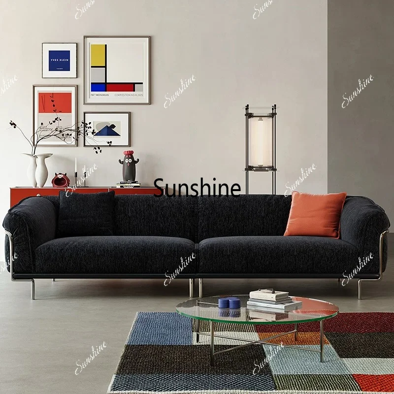 Medieval style linen fabric sofa retro design living room simple chenille
Medieval style linen fabric sofa retro design living room simple chenille