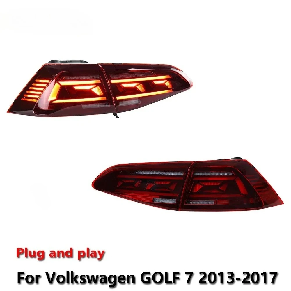 Car LED Upgrade Tail Light Accessories For VW GOLF 7 2013-2017 Auto Fog DRL Brake Turn Signal Lamp Plug And Play
Car LED Upgrade Tail Light Accessories For VW GOLF 7 2013-2017 Auto Fog DRL Brake Turn Signal Lamp Plug And Play