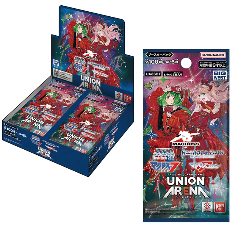 Новая коллекционная карта аниме BANDAI Union Arena Macross Series UA36BT Booster Pack TCG JAPAN
Новая коллекционная карта аниме BANDAI Union Arena Macross Series UA36BT Booster Pack TCG JAPAN