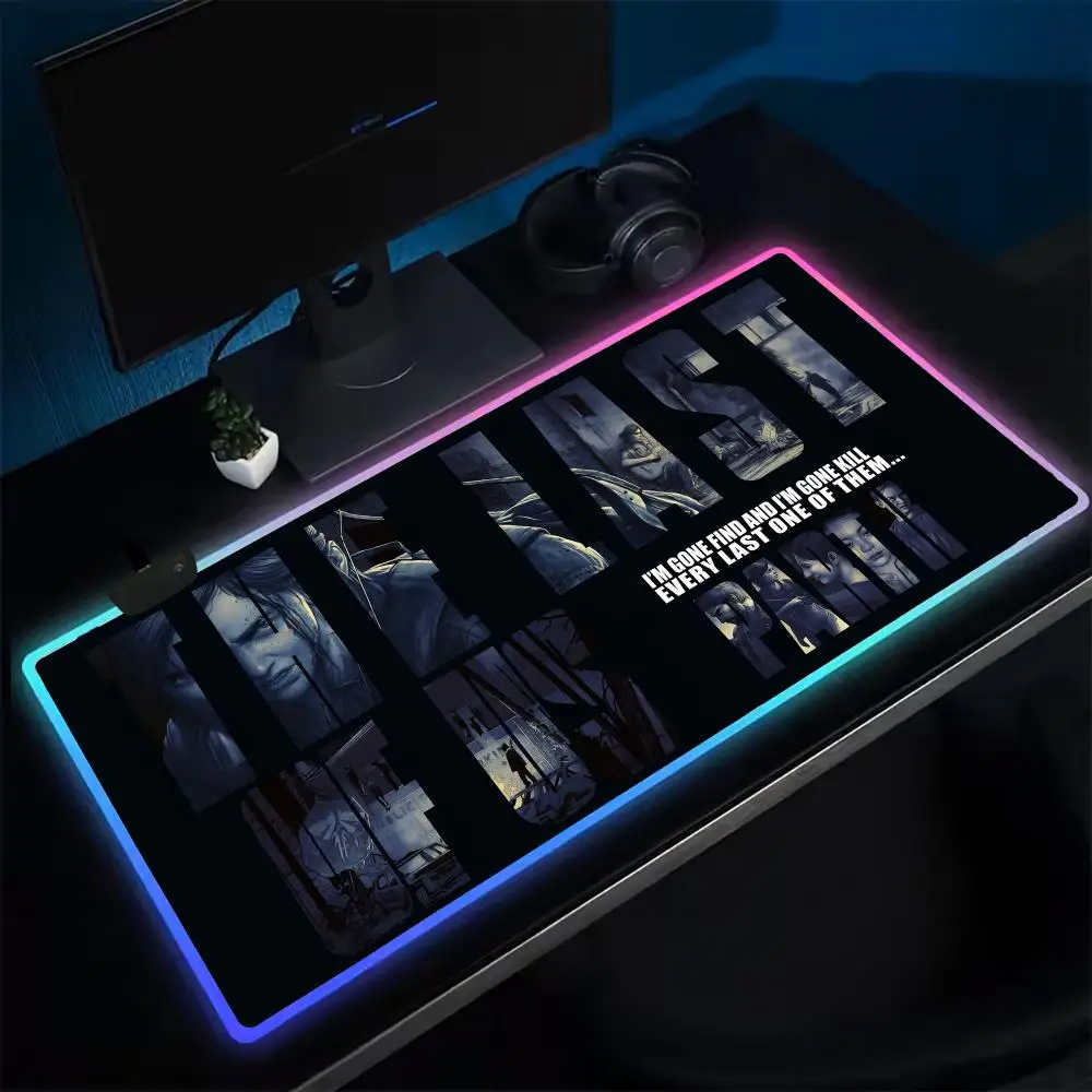 The Last of US Mouse Pad Anime Gaming Mouse Pad LED Table Pads Backlit Rubber Desktop XXL RGB Desk Mats
The Last of US Mouse Pad Anime Gaming Mouse Pad LED Table Pads Backlit Rubber Desktop XXL RGB Desk Mats