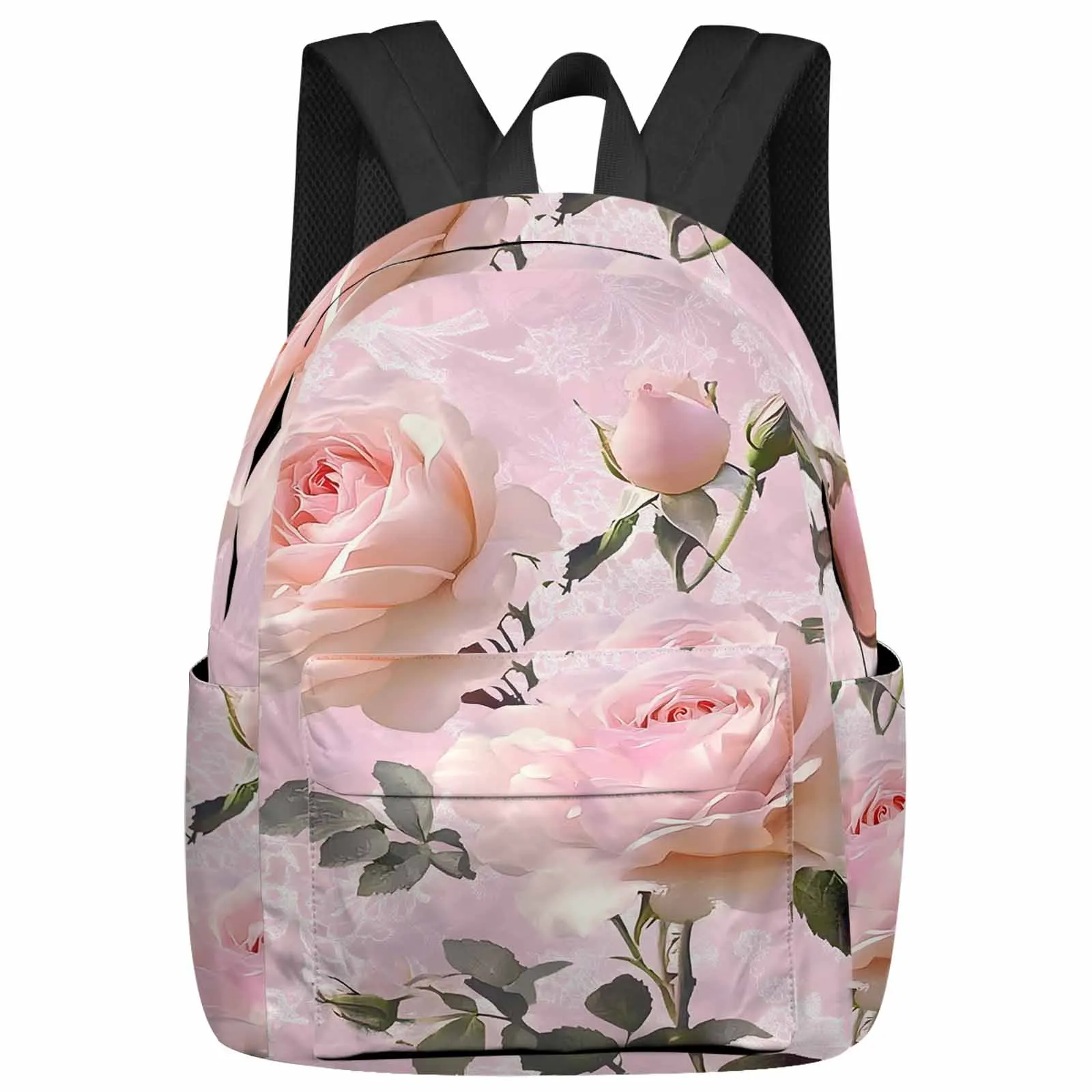 Nature Pink Rose Flower Backpack Teenagers Student School Bags Laptop Custom Backpack for Men Women Travel Bag
Nature Pink Rose Flower Backpack Teenagers Student School Bags Laptop Custom Backpack for Men Women Travel Bag