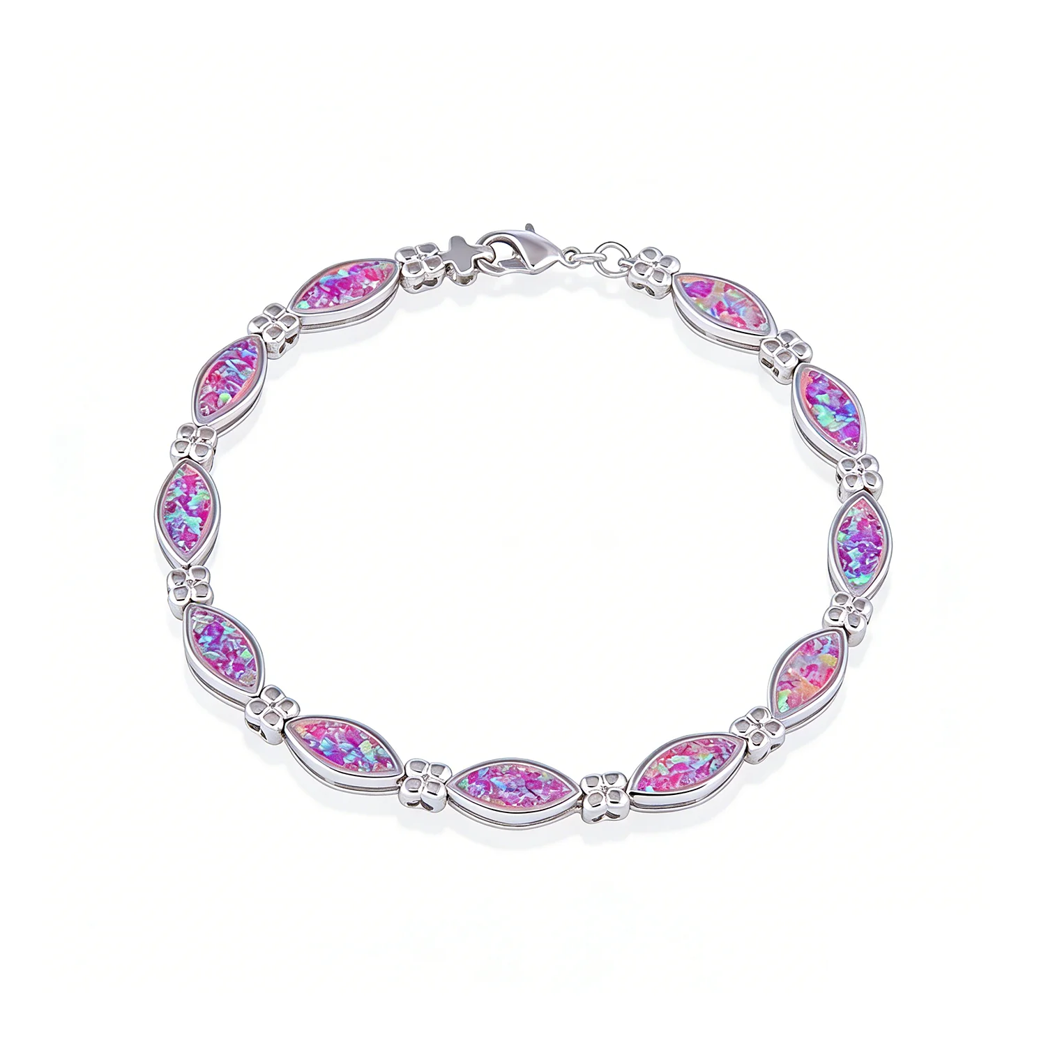 Pink Opal Marquise Cut Bracelet for Women, Dainty Rainbow Fire Opal Link Bracelet, Minimalist Iridescent Statement Jewelry Gift
Pink Opal Marquise Cut Bracelet for Women, Dainty Rainbow Fire Opal Link Bracelet, Minimalist Iridescent Statement Jewelry Gift
