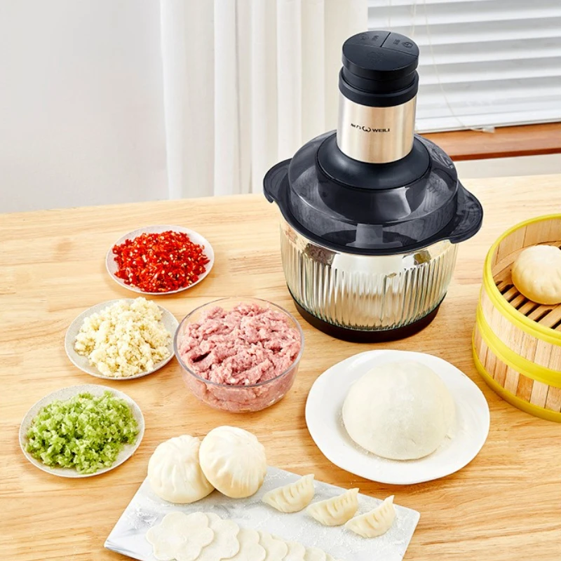 5L Professional Mixer with 6 Manganese Steel Blades, Dough Kneading Attachment, Homemade Bread Maker for Large Families
5L Professional Mixer with 6 Manganese Steel Blades, Dough Kneading Attachment, Homemade Bread Maker for Large Families