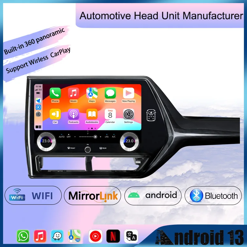 13.3'' Android 13 For Toyota Highlander 2021-2023 Car Radio Multimedia Player 2 Din GPS Carplay Autoradio Stereo Head Unit
13.3'' Android 13 For Toyota Highlander 2021-2023 Car Radio Multimedia Player 2 Din GPS Carplay Autoradio Stereo Head Unit