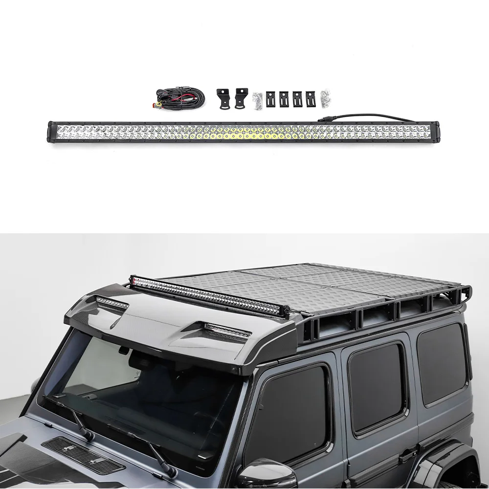 For 2019+ G CLASS W464 W463A G63 G500 G400 W464 Strip Roof Spoiler Lights Plastic Front Roof LED Front Light Exterior Body Parts
For 2019+ G CLASS W464 W463A G63 G500 G400 W464 Strip Roof Spoiler Lights Plastic Front Roof LED Front Light Exterior Body Parts