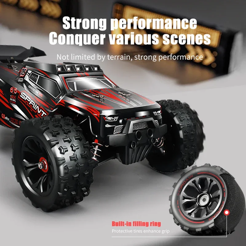 1/14 4WD Автомобиль с дистанционным управлением для бездорожья 4x4 RC Высокоскоростной 50 или 85 км/ч Быстрый дрифт Гоночная игрушка Детская бесщеточный двигатель RC Автомобиль для взрослых
1/14 4WD Автомобиль с дистанционным управлением для бездорожья 4x4 RC Высокоскоростной 50 или 85 км/ч Быстрый дрифт Гоночная игрушка Детская бесщеточный двигатель RC Автомобиль для взрослых