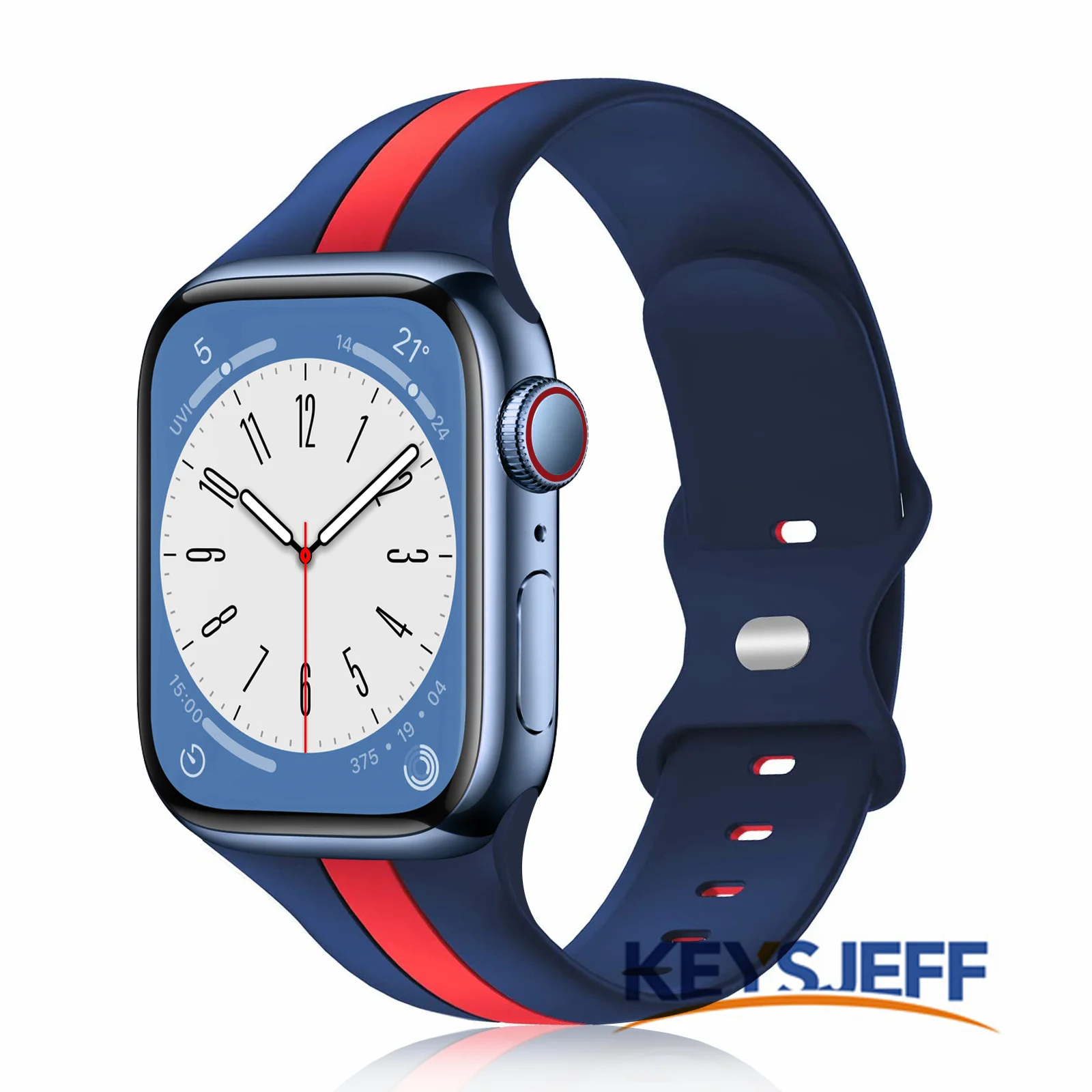 Compatible with Apple Watch Bands 45mm 44mm 41mm 40mm 49mm Soft Silicone Replacement Watch Belt For Iwatch Series 8/7/6/5/4
Compatible with Apple Watch Bands 45mm 44mm 41mm 40mm 49mm Soft Silicone Replacement Watch Belt For Iwatch Series 8/7/6/5/4