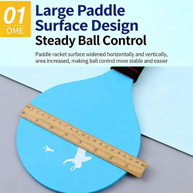 M5TC Pingpong Shuttlecock Set Cricket Equipment With Rackets And Soft Foam Balls
M5TC Pingpong Shuttlecock Set Cricket Equipment With Rackets And Soft Foam Balls