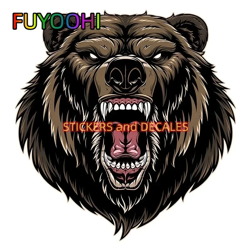 FUYOOHI Car Stickers Make Your Car Roar with Brown Bear Decals - Waterproof & Scratch-Proof for Car, Truck & Laptop!
FUYOOHI Car Stickers Make Your Car Roar with Brown Bear Decals - Waterproof & Scratch-Proof for Car, Truck & Laptop!