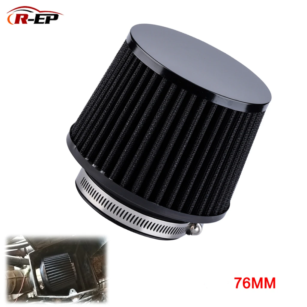 Universal Car Air Intake Filter 76mm 3.0inch Black Performance High Flow Sport Air Filter for Cold Air Intake Washable Reusable
Universal Car Air Intake Filter 76mm 3.0inch Black Performance High Flow Sport Air Filter for Cold Air Intake Washable Reusable