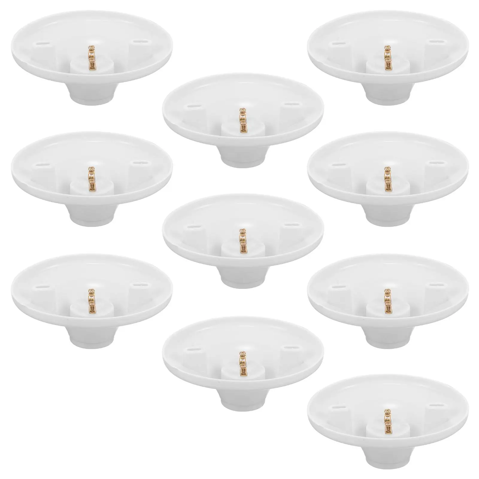 10pcs E27 Light Socket Flat Copper Lamp Holder Bulb Base Sockets for Home Decor Commercial Spaces Durable Metal Material Wide
10pcs E27 Light Socket Flat Copper Lamp Holder Bulb Base Sockets for Home Decor Commercial Spaces Durable Metal Material Wide