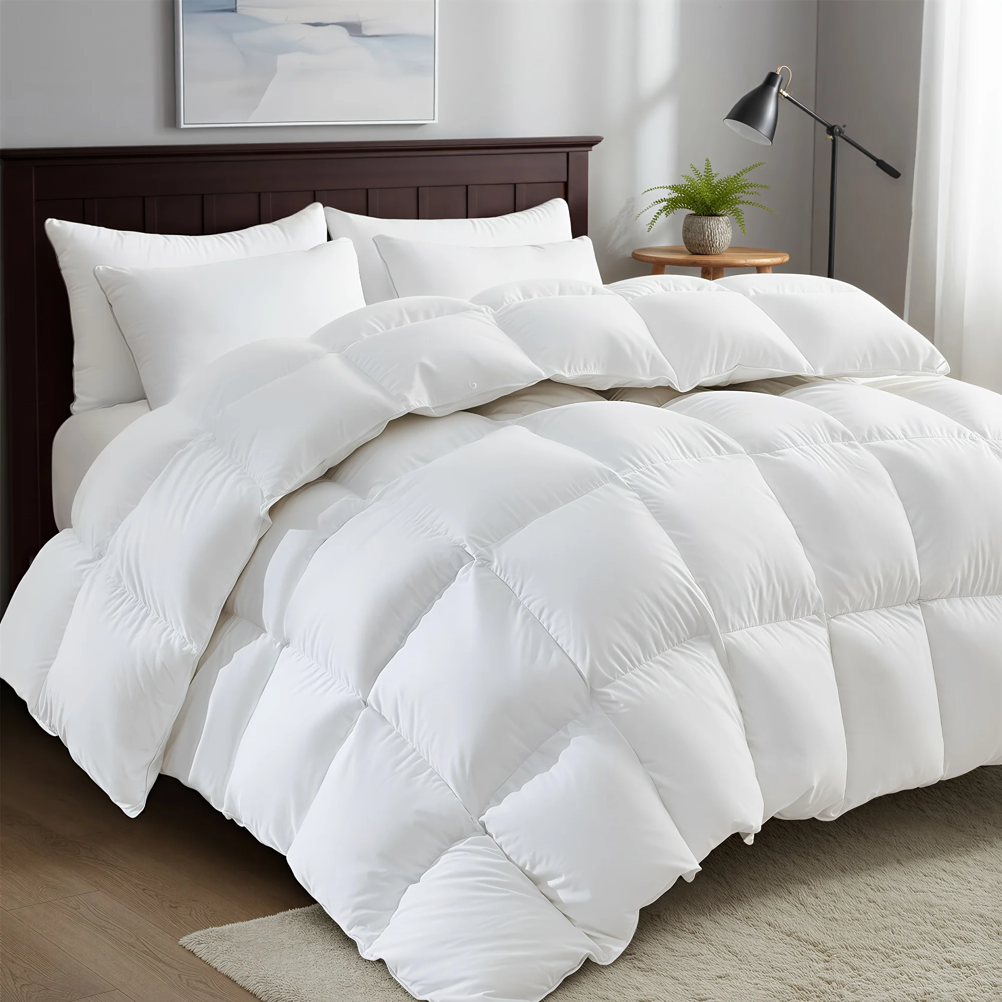 Summer Down Comforter, Premium Goose Down Comforter, Fluffy And Breathable All-Season Bedding Duvet, Ultra Warm And Lightweight for Winter, Multi-Colored Valentine'S Day Gifts for Her
Summer Down Comforter, Premium Goose Down Comforter, Fluffy And Breathable All-Season Bedding Duvet, Ultra Warm And Lightweight for Winter, Multi-Colored Valentine'S Day Gifts for Her