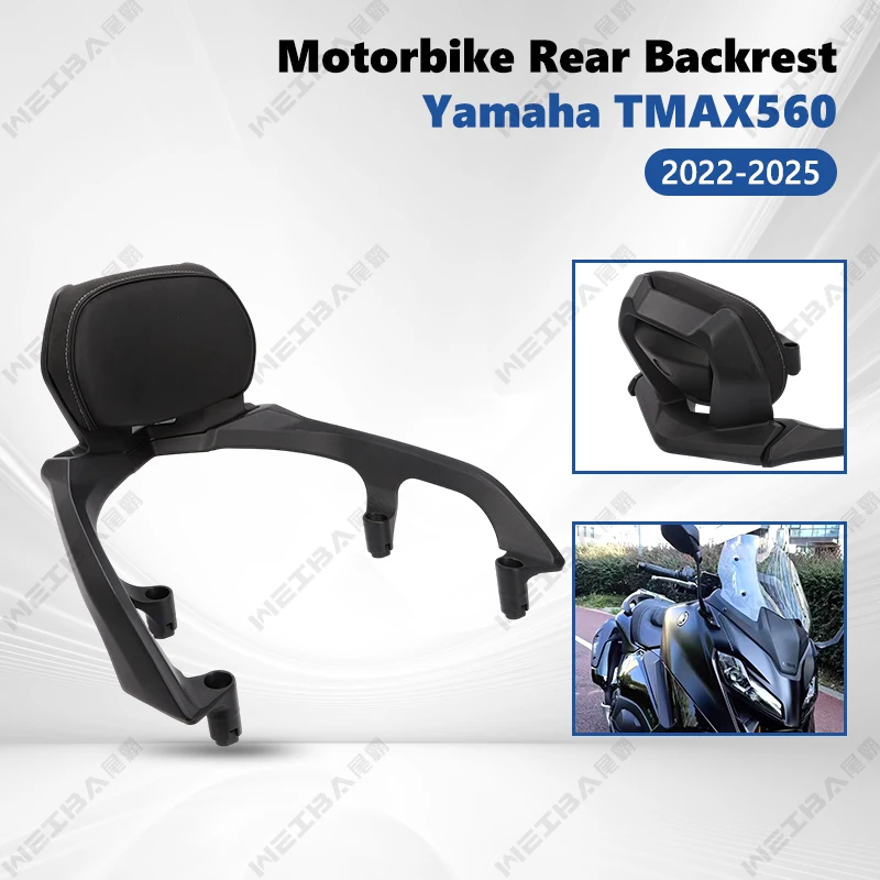 Motorbike Backrests for YAMAHA TMAX560 2022-2025,Aluminium Alloy Frame & PU leather Cushion Special for Yamaha TMAX530 2017-2021
Motorbike Backrests for YAMAHA TMAX560 2022-2025,Aluminium Alloy Frame & PU leather Cushion Special for Yamaha TMAX530 2017-2021