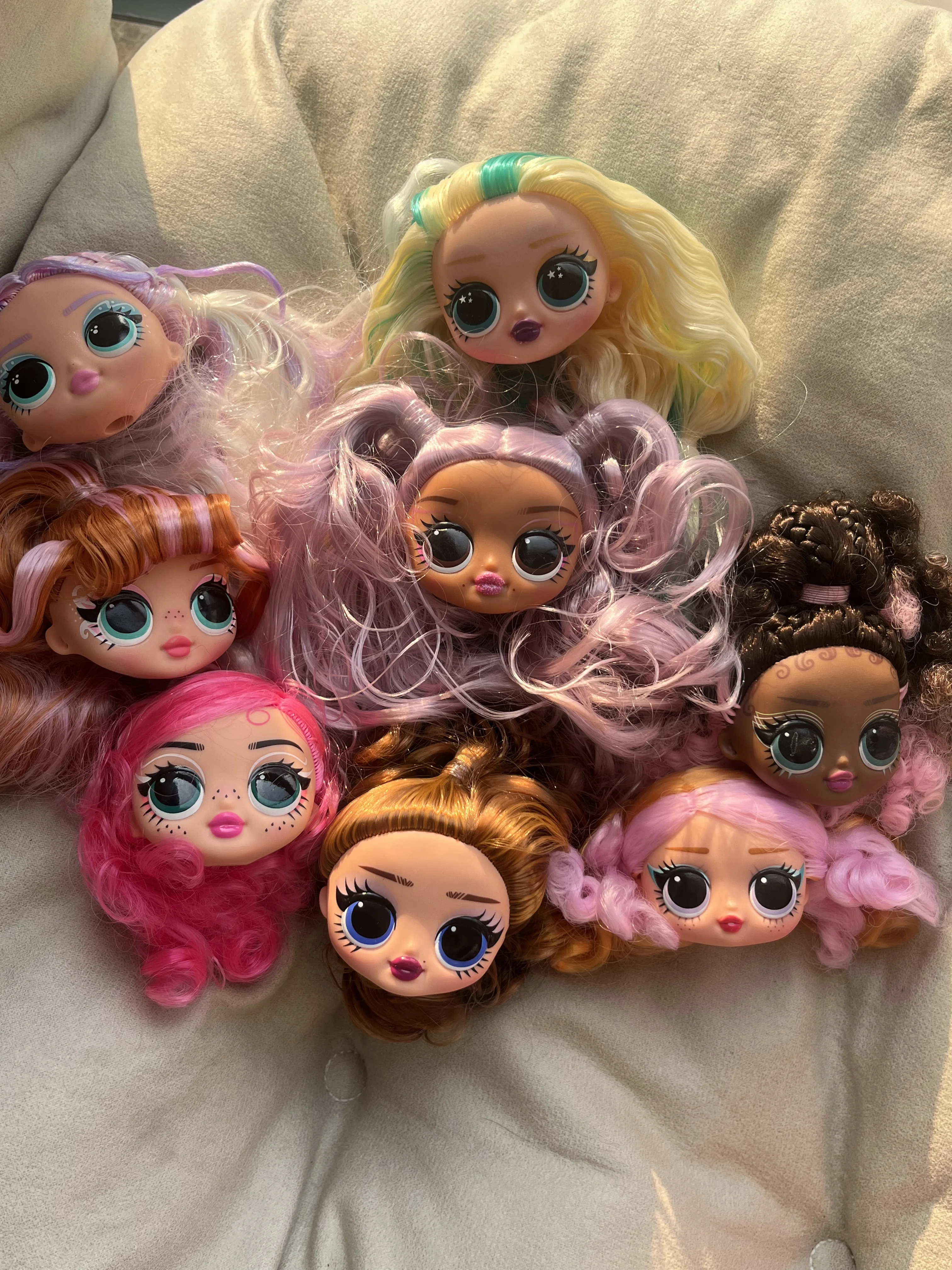 New Omg Doll Head Green Double Braid 24cm Doll Accessories with Makeup Dress Up Toy
New Omg Doll Head Green Double Braid 24cm Doll Accessories with Makeup Dress Up Toy