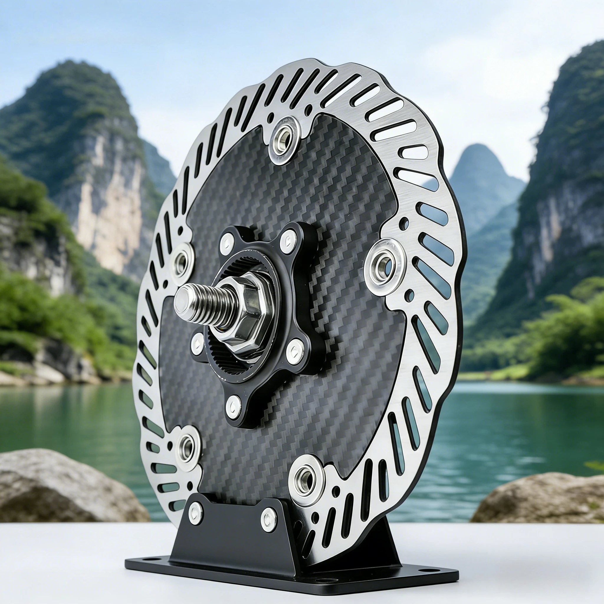Centerlock Floating MTB Brake Disc Rotor | 140/160mm Anti-Warp Carbon Fiber
Centerlock Floating MTB Brake Disc Rotor | 140/160mm Anti-Warp Carbon Fiber