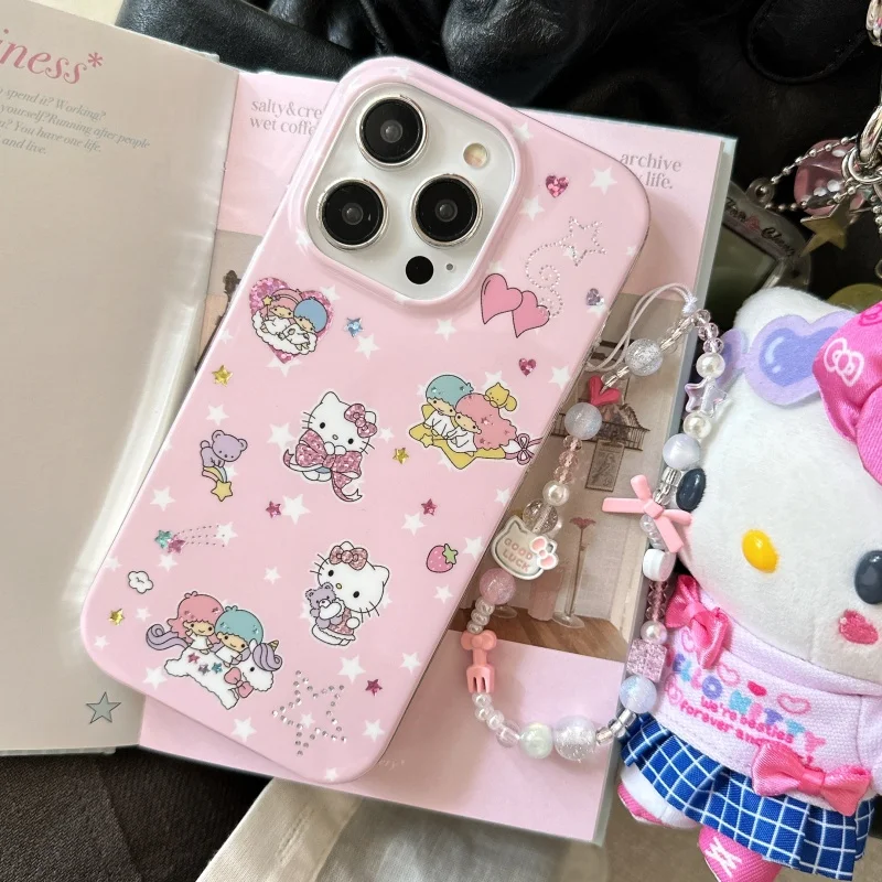 Kawaii 3D Cute Little Twin Star Phone Case For iPhone 11 12 13 14 15 16 17 Pro Max cartoon unicorn Love Gemini Cover lanyard
Kawaii 3D Cute Little Twin Star Phone Case For iPhone 11 12 13 14 15 16 17 Pro Max cartoon unicorn Love Gemini Cover lanyard