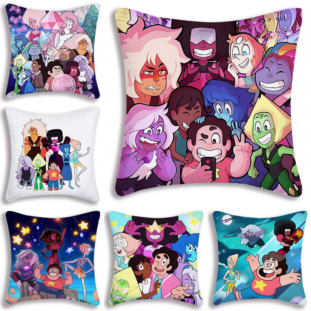 S-Steven UniverseS Pillow Covers Cartoon Sofa Decorative Home Double-sided Printing Short Plush Cute Cushion Cover
S-Steven UniverseS Pillow Covers Cartoon Sofa Decorative Home Double-sided Printing Short Plush Cute Cushion Cover