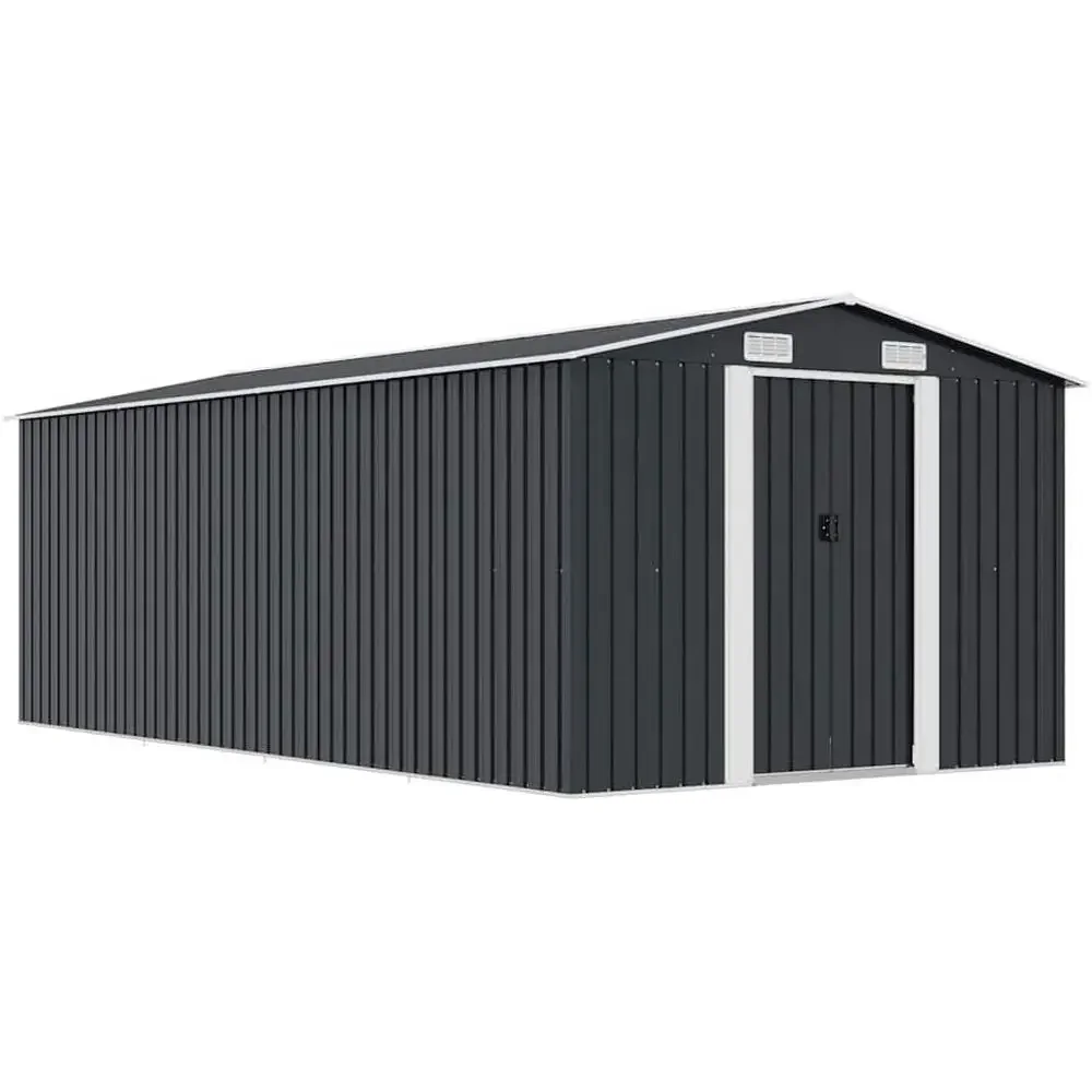 vidaXL Outdoor Storage Shed, Garden Shed, Metal Storage Shed, Backyard Shed or Patio Lawn Porch ycles Gardening Tools Lawn Mower
vidaXL Outdoor Storage Shed, Garden Shed, Metal Storage Shed, Backyard Shed or Patio Lawn Porch ycles Gardening Tools Lawn Mower