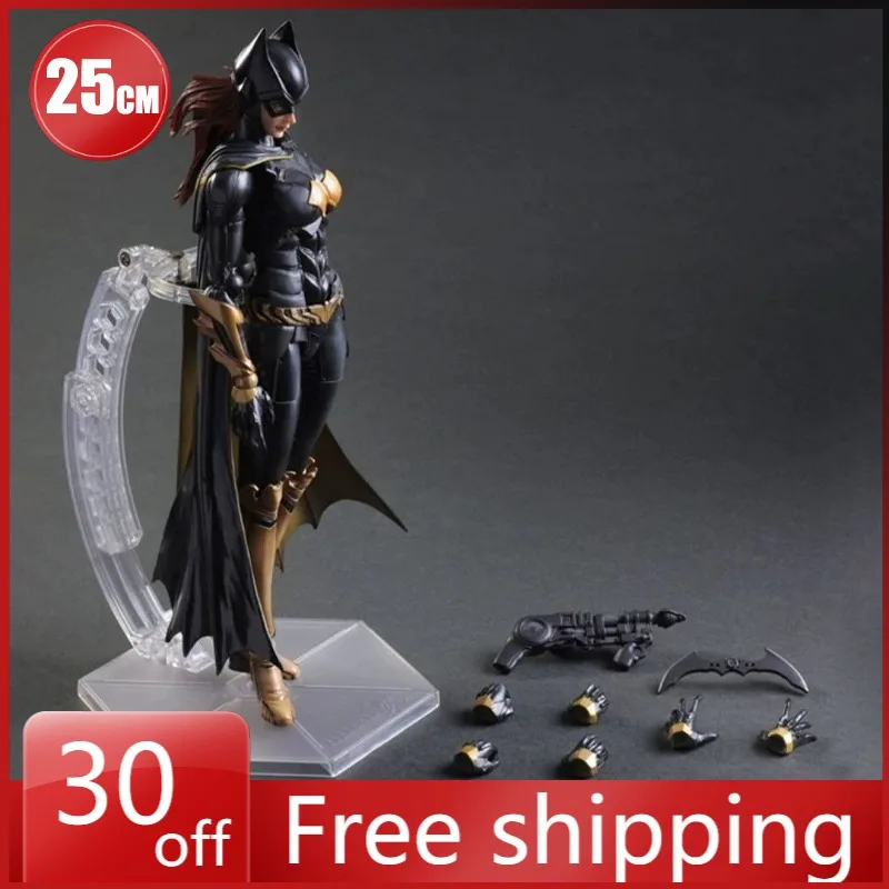 25 см детективная фигурка комиксов, женщина-летучая мышь, аниме, подвижная модель, ПВХ, несколько аксессуаров, настольные украшения, праздничные подарки, детские игрушки
25 см детективная фигурка комиксов, женщина-летучая мышь, аниме, подвижная модель, ПВХ, несколько аксессуаров, настольные украшения, праздничные подарки, детские игрушки