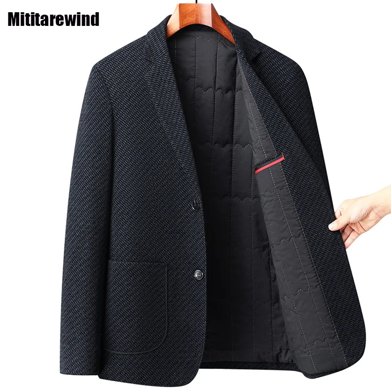 Fall Winter Male Suit Brand Business Casual Suit Korean Fashion Slim Fit Men's Blazer Padded Thick Suit Jacket Luxury Man Jacket
Fall Winter Male Suit Brand Business Casual Suit Korean Fashion Slim Fit Men's Blazer Padded Thick Suit Jacket Luxury Man Jacket
