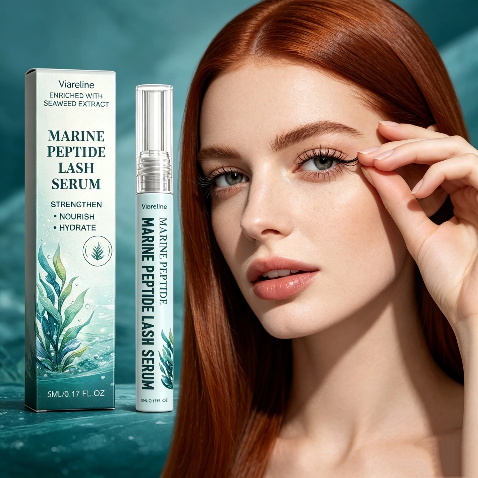 Natural Nourishing Eyelash Essence Seaweed Extract Strengthen Roots Improve Smoothness Thicker Lash Care Eyelash Enhancer Serum
Natural Nourishing Eyelash Essence Seaweed Extract Strengthen Roots Improve Smoothness Thicker Lash Care Eyelash Enhancer Serum