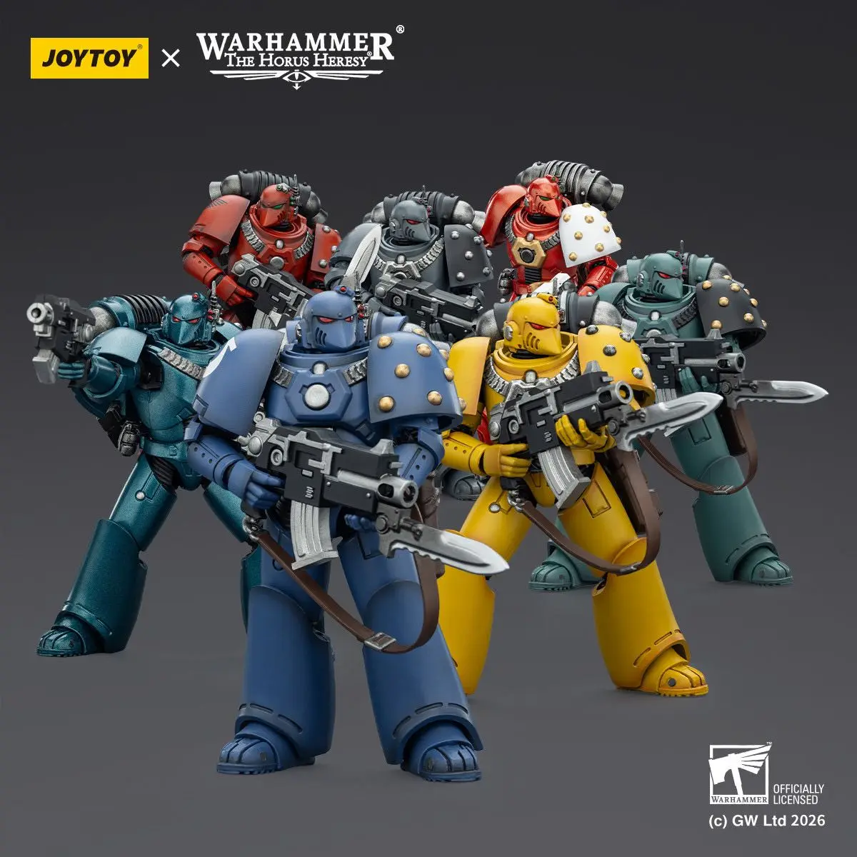 Genuine JOYTOY MKVI Tactical Legionary 1/18 Ultramarines Movable Doll Model Hand-made Desktop Ornament Collection Decorative Toy
Genuine JOYTOY MKVI Tactical Legionary 1/18 Ultramarines Movable Doll Model Hand-made Desktop Ornament Collection Decorative Toy