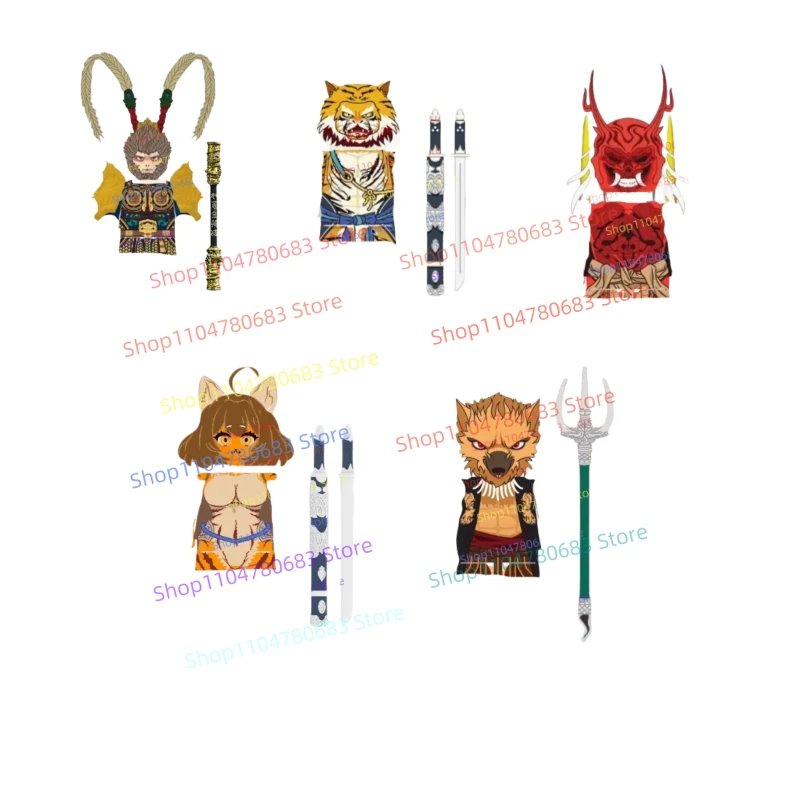 New MOC Building Blocks Mini Figures Black Myth Wukong Character Toys Assembled Collectibles Ornaments Gifts
New MOC Building Blocks Mini Figures Black Myth Wukong Character Toys Assembled Collectibles Ornaments Gifts