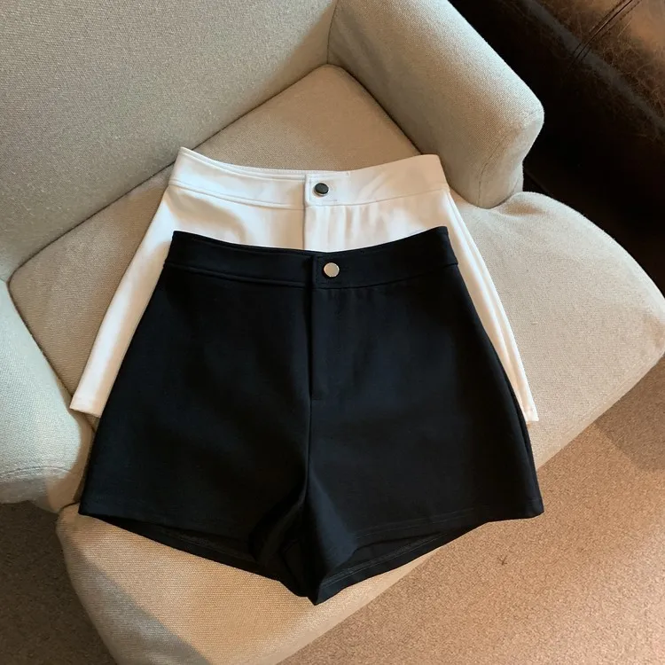 Black Suit Short Pants Women's Summer New Versatile High Waist Slim A-Line Slimming Hot Girl Pants Casual Style Zipper Closure
Black Suit Short Pants Women's Summer New Versatile High Waist Slim A-Line Slimming Hot Girl Pants Casual Style Zipper Closure