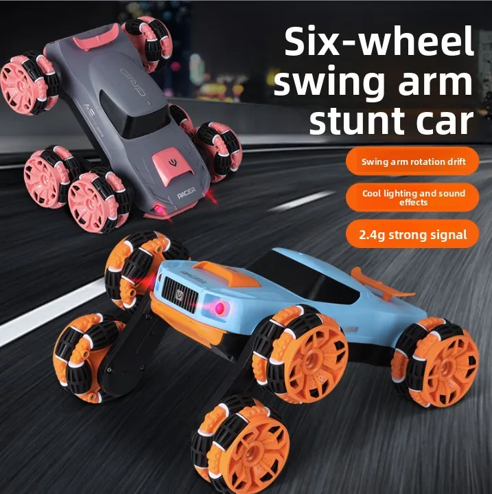 Идеальный подарочный набор радиоуправляемых машин: 6-колесный 2,4 г автомобиль с дистанционным управлением, акробатическая деформация, внедорожный радиоуправляемый дрифт-автомобиль, электромобиль для детей, игрушки
Идеальный подарочный набор радиоуправляемых машин: 6-колесный 2,4 г автомобиль с дистанционным управлением, акробатическая деформация, внедорожный радиоуправляемый дрифт-автомобиль, электромобиль для детей, игрушки