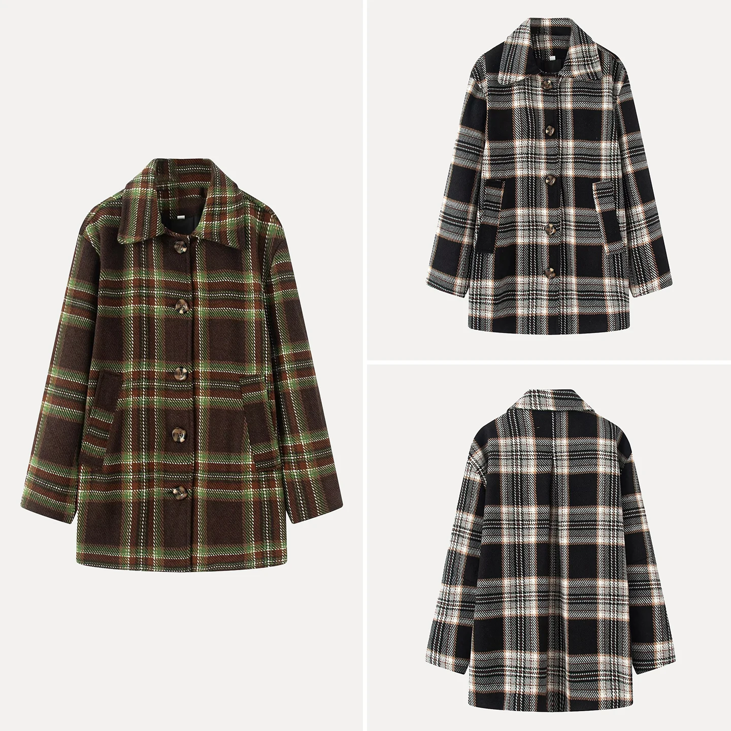 Women's Casual Large Tailored Woolen Coat Ele Autumn 2025 New Sle Z Brand Faion Ladies Premium Quali Outerwear
Women's Casual Large Tailored Woolen Coat Ele Autumn 2025 New Sle Z Brand Faion Ladies Premium Quali Outerwear