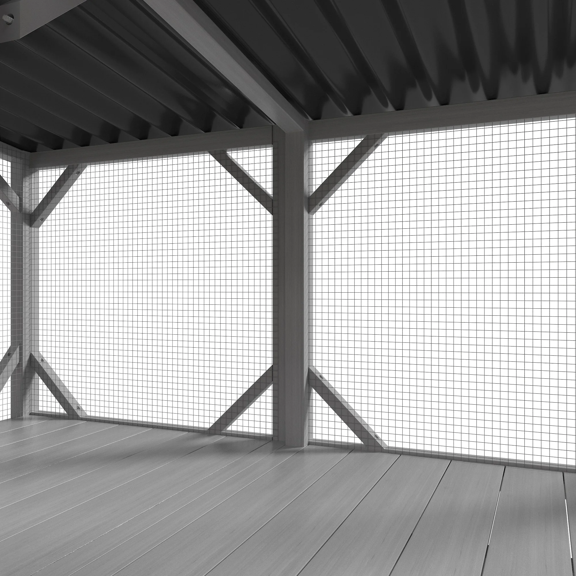 Cat Catio Window Perch For Large Indoor Cats - For Sunbathing Napping & Overlooking Wooden Window Hammock