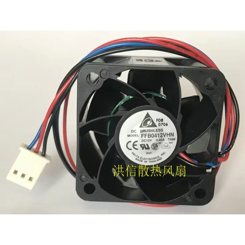 Delta Electronics FFB0412VHN TXME DC 12 В 0,45 А 40x40x28 мм 3-проводной охлаждающий вентилятор для сервера 
Delta Electronics FFB0412VHN TXME DC 12 В 0,45 А 40x40x28 мм 3-проводной охлаждающий вентилятор для сервера