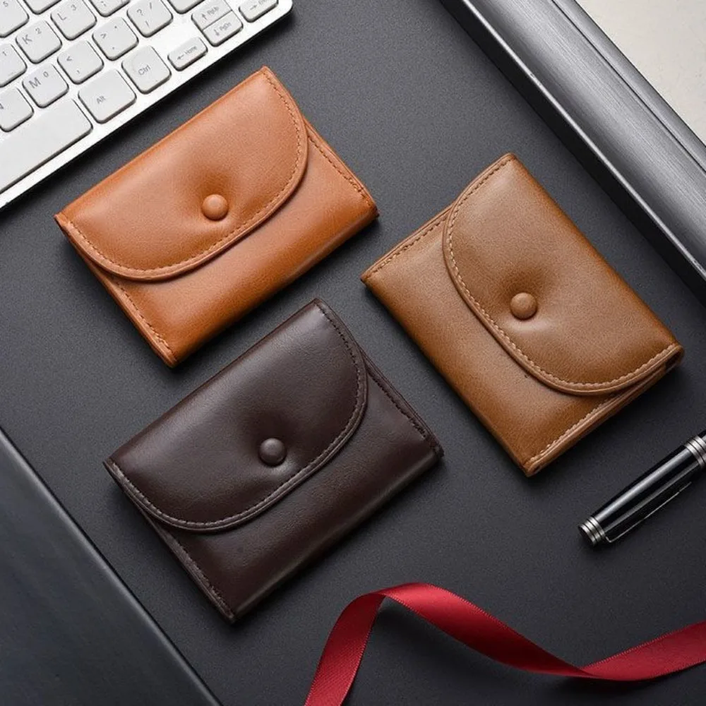Fashion Leather Short Wallet Small Portable Coin Purse Multi Color Clutch Bag Men Women
Fashion Leather Short Wallet Small Portable Coin Purse Multi Color Clutch Bag Men Women