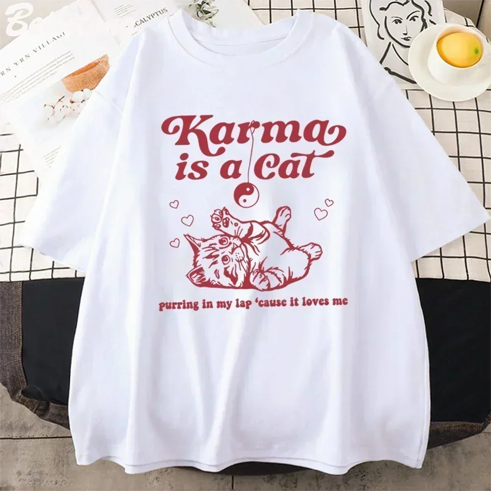 Karma Is A Cat Taylor Midnights Альбом Футболка Короткая футболка Meet Me At Midnight Топы Camisetas Женская одежда Y2k Top
Karma Is A Cat Taylor Midnights Альбом Футболка Короткая футболка Meet Me At Midnight Топы Camisetas Женская одежда Y2k Top