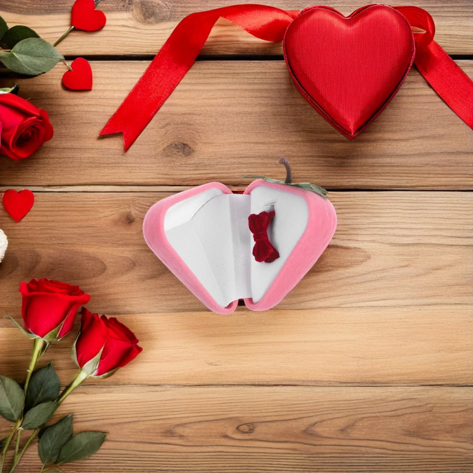 1 set 1 Set Strawberry Jewelry Box Flocked Interior Ring Earring Storage Wedding Gift Organizer Trinket Case Decor Keepsake
1 set 1 Set Strawberry Jewelry Box Flocked Interior Ring Earring Storage Wedding Gift Organizer Trinket Case Decor Keepsake