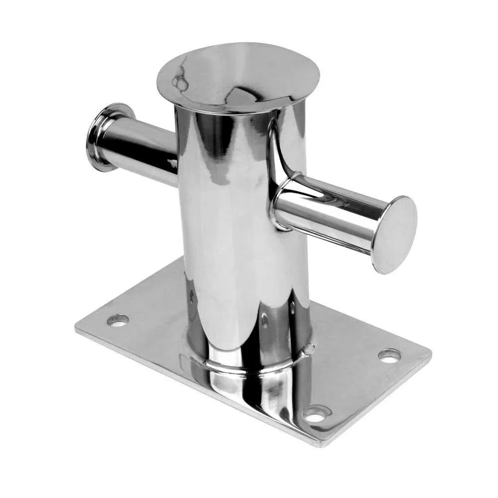 Stainless Steel 316 Heavy Duty Boat Mooring Cleat Single Cross Bit Bollard Boat Accessories
Stainless Steel 316 Heavy Duty Boat Mooring Cleat Single Cross Bit Bollard Boat Accessories