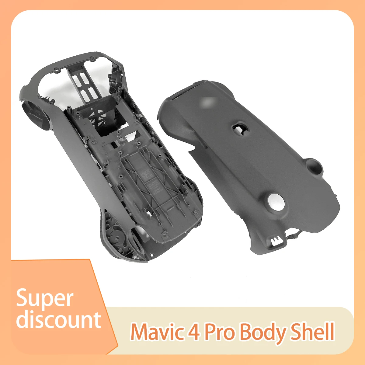 Original new Mavic 4pro upper shell, middle shell, drone accessory shell suitable for DJI Mavic 4pro aircraft accessories 
Original new Mavic 4pro upper shell, middle shell, drone accessory shell suitable for DJI Mavic 4pro aircraft accessories