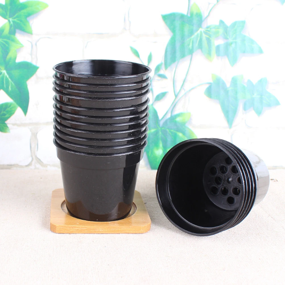 5pcs Black Flower Pot Thickening Chunky Vientiane Basin Succulent Planter Frosted Drainage Holes Plant Home Decor Gifts
5pcs Black Flower Pot Thickening Chunky Vientiane Basin Succulent Planter Frosted Drainage Holes Plant Home Decor Gifts