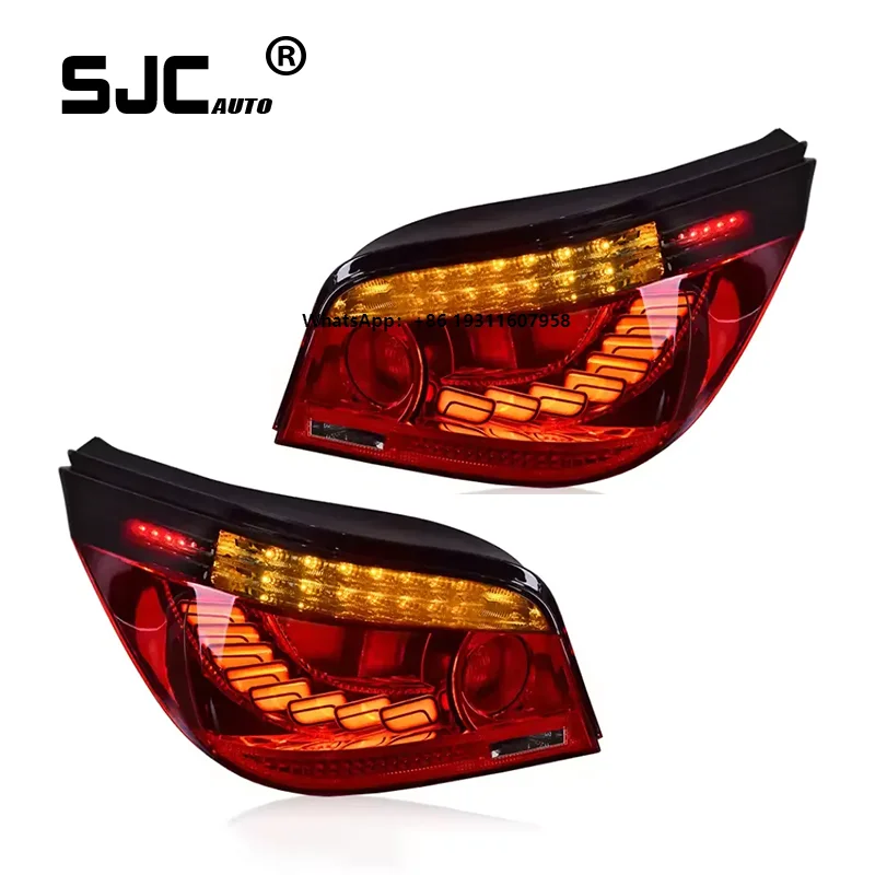 SJC Auto Car for 5 Series 03-09 E60 Taillight Assembly Modified with LED Running Lights, Turn Signals, Brake Lights
SJC Auto Car for 5 Series 03-09 E60 Taillight Assembly Modified with LED Running Lights, Turn Signals, Brake Lights