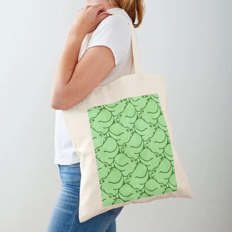 Heads Up Hippos - green Tote Bag Fabric bag canvas bags Women bags eco bag folding
Heads Up Hippos - green Tote Bag Fabric bag canvas bags Women bags eco bag folding