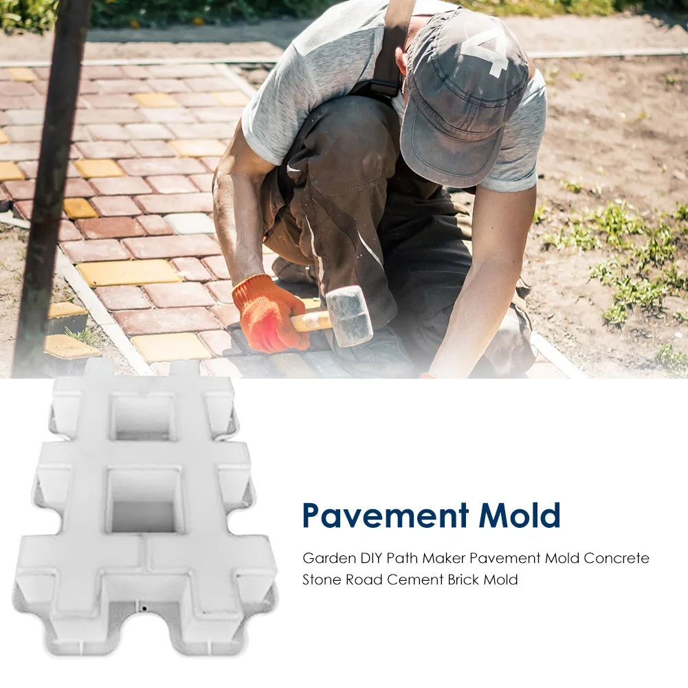 Форма для самостоятельного изготовления тротуарной плитки для сада и двора, для укладки дорожек, цементных и бетонных блоков
Форма для самостоятельного изготовления тротуарной плитки для сада и двора, для укладки дорожек, цементных и бетонных блоков