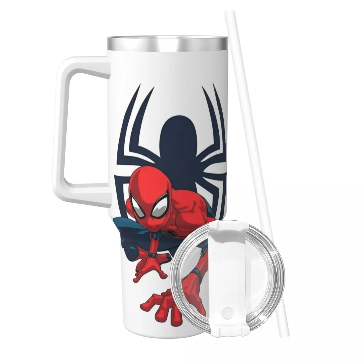 Spider-Man American Cartoon Comic Stainless Steel Tumbler Spider Man Mugs Cup 40oz Thermal Mug Keep Heat Hot Drinks Water Bottle
Spider-Man American Cartoon Comic Stainless Steel Tumbler Spider Man Mugs Cup 40oz Thermal Mug Keep Heat Hot Drinks Water Bottle