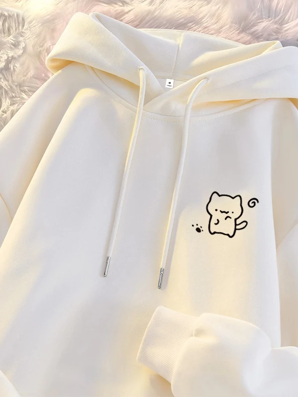 Loose Long Sve Hoodie Women's Casual Cartoon Print Fce Lined Jaet Autumn Winter Streetwear Sle Comfortable Swea...
Loose Long Sve Hoodie Women's Casual Cartoon Print Fce Lined Jaet Autumn Winter Streetwear Sle Comfortable Swea...