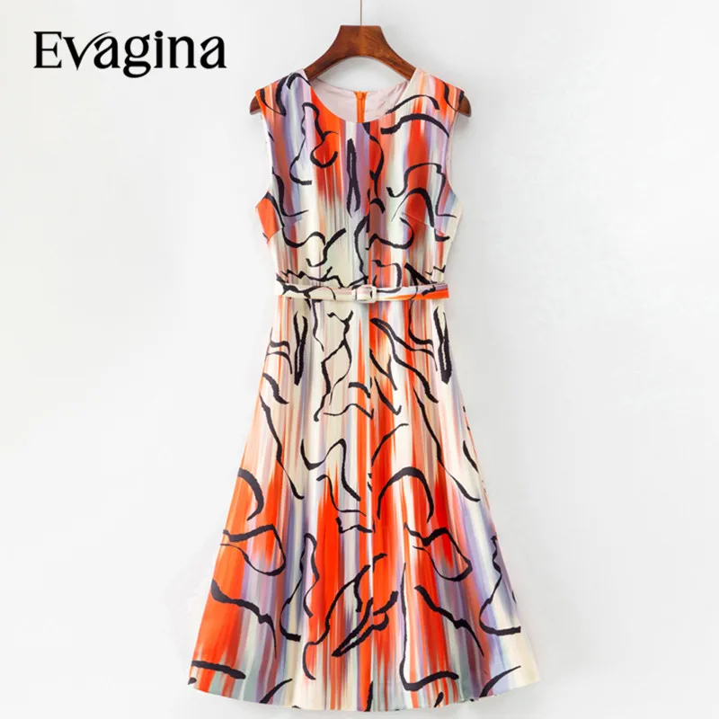Мини-платье Evagina женское с поясом, модное элегантное праздничное платье без рукавов, с принтом, весна-лето 2023
Мини-платье Evagina женское с поясом, модное элегантное праздничное платье без рукавов, с принтом, весна-лето 2023