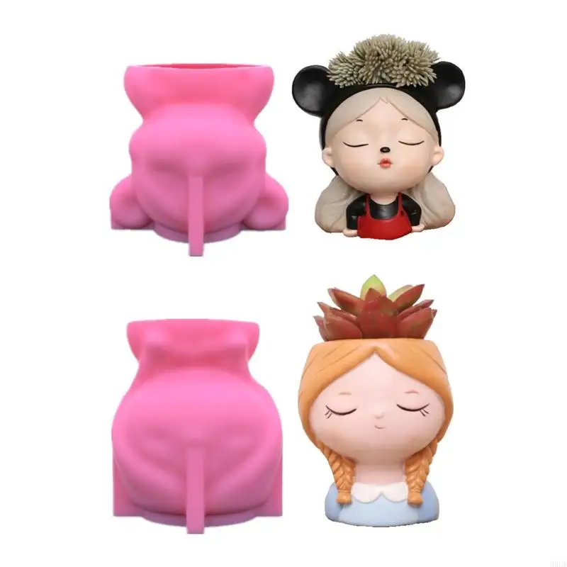 50LB Girl Flowerpot Epoxy Resin Mold Succulent Plant Pot Concrete Silicone Mould
50LB Girl Flowerpot Epoxy Resin Mold Succulent Plant Pot Concrete Silicone Mould